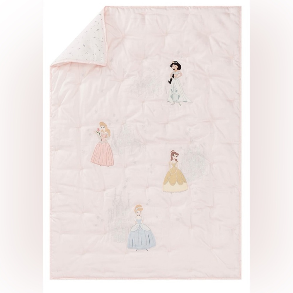 Pottery Barn Kids Disney Princess Toddler Quilt